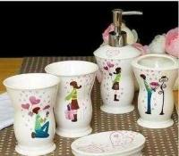 景德鎮陶瓷示愛衛浴5件套婚慶禮品衛浴[供應]_世界工廠網中國產品信息庫